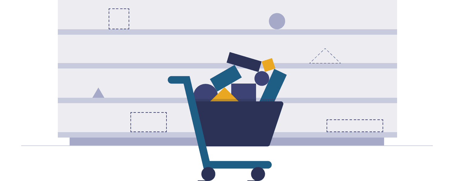 Full shopping cart
