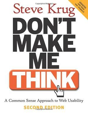 Don't Make Me Think book cover