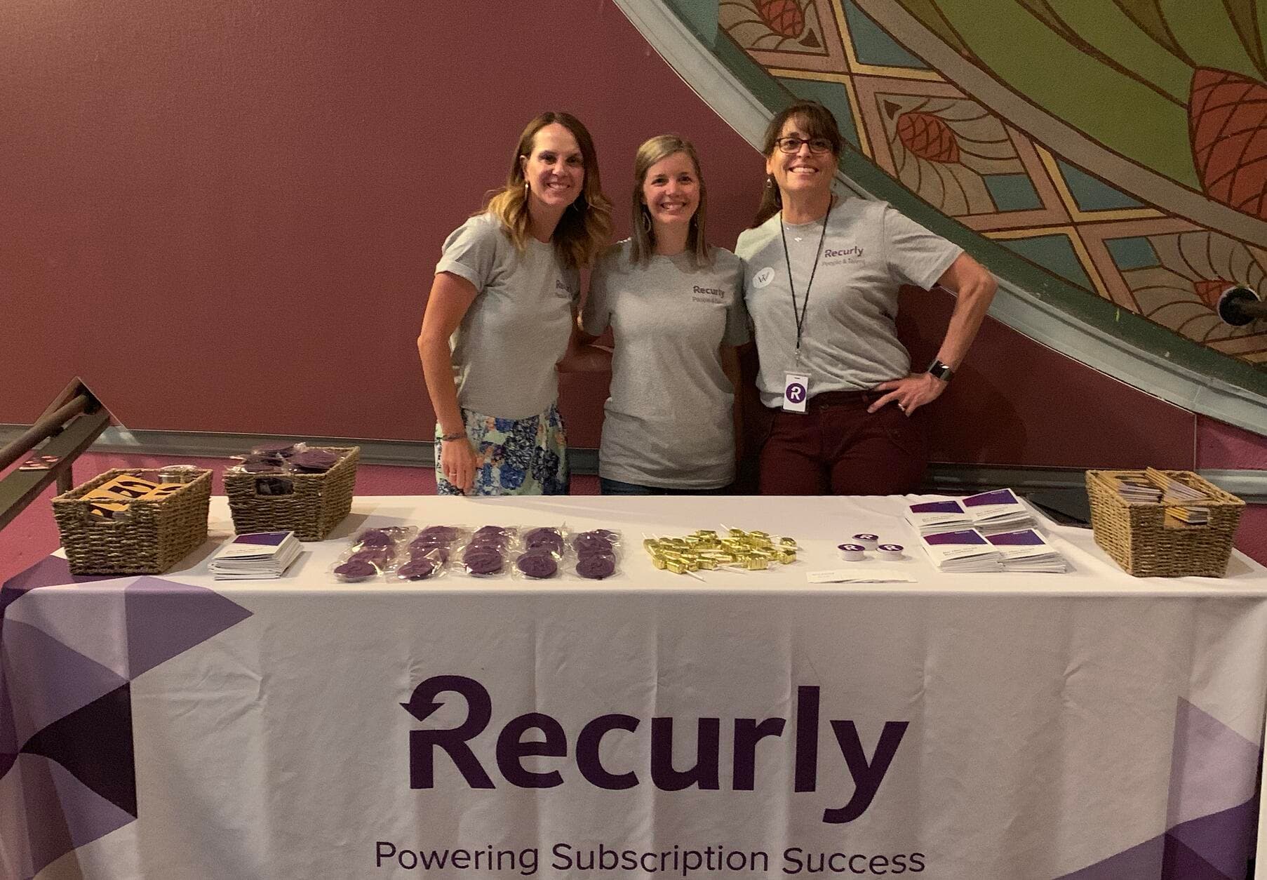 Recurly on job fair