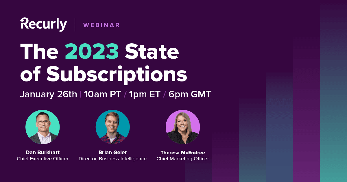 2023 State of Subscriptions webinar image