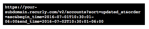 Custom Recurly URL