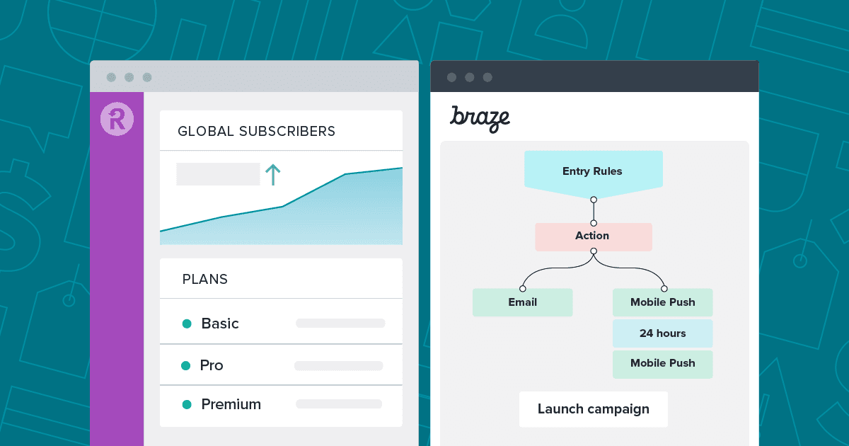 Recurly Braze integration blog image