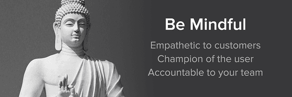 Be Mindful quote