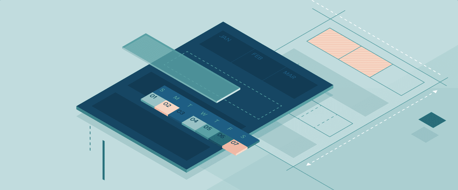 Calendar creation graphic