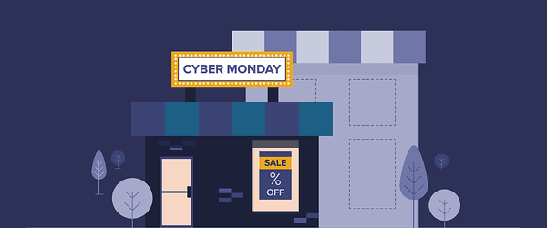 Store having a Cyber Monday sale
