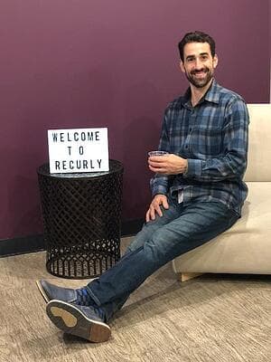 Lucien welcoming to Recurly