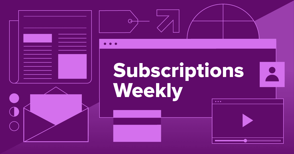 Recurly Subscriptions Weekly image