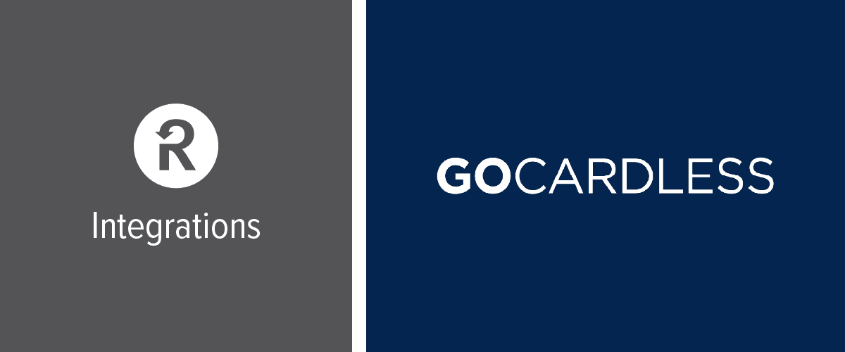 Recurly integrations and GoCardless banner