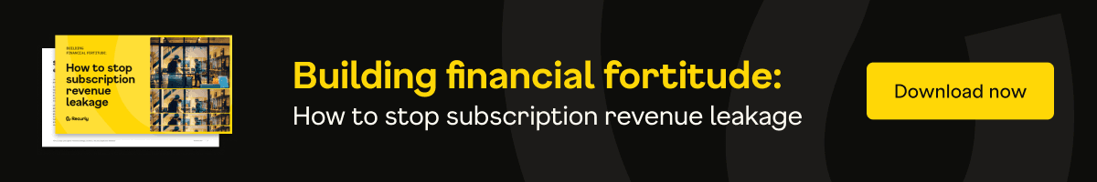 Building financial fortitude and stoping revenue leakage