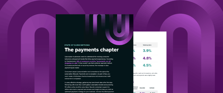 The payments chapter