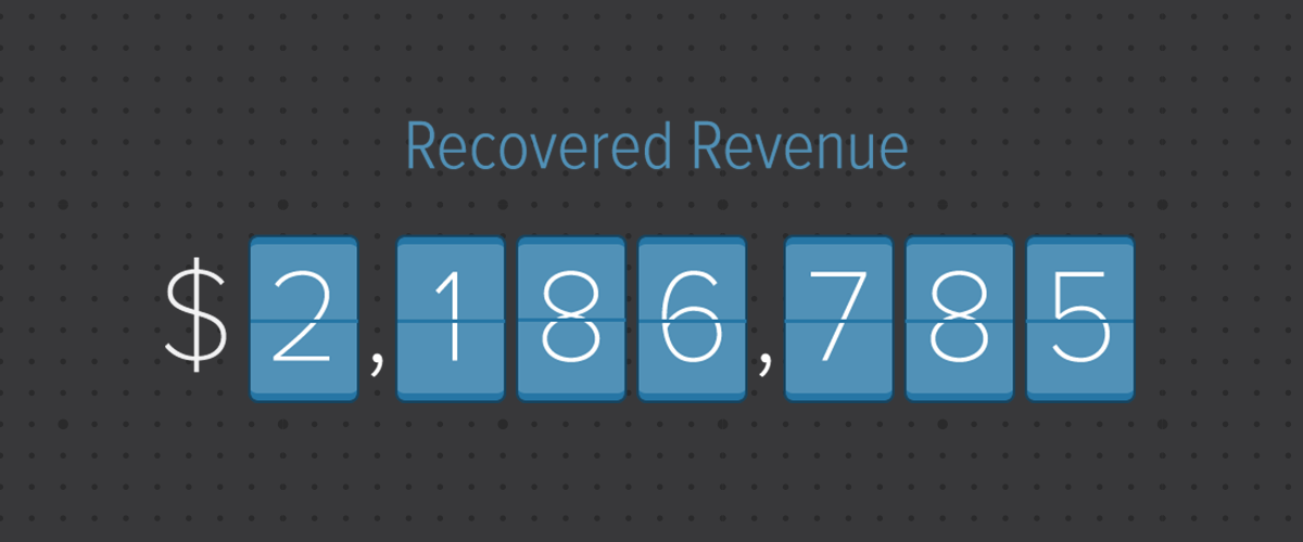 Recovered revenue calculator
