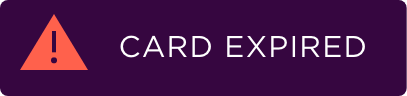 Card expired