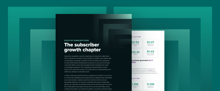 The subscriber growth chapter